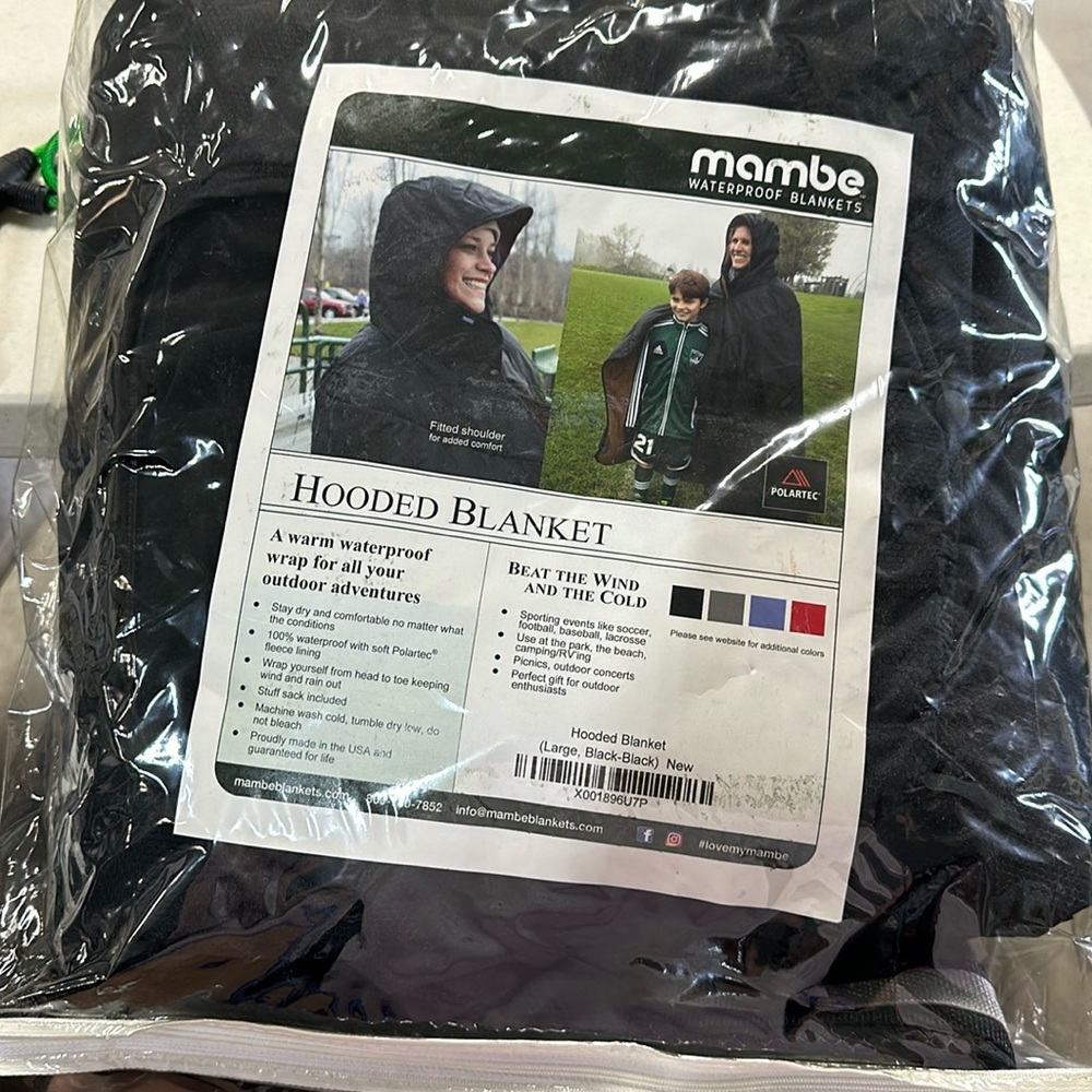 Hooded blanket
